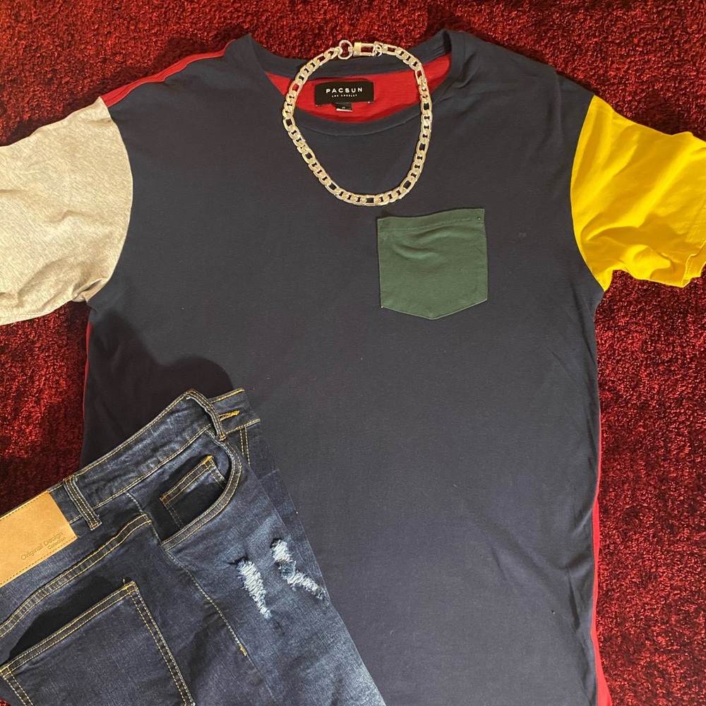 Colorblock Pacsun Shirt